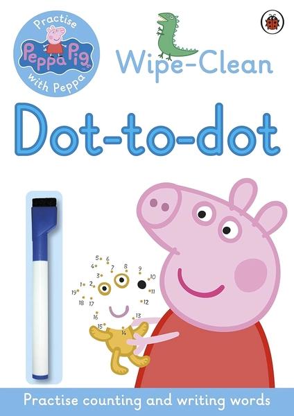 Wipe-Clean Dot-to-Dot by Peppa Pig