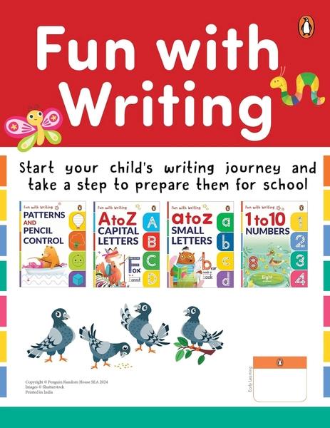 Fun with Writing (Pack of 4 Books) by Penguin Books