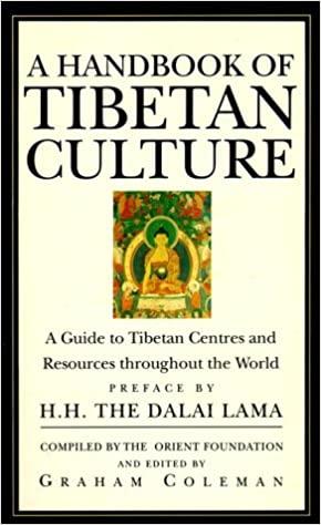 a handbook of tibetan culture by Graham Coleman