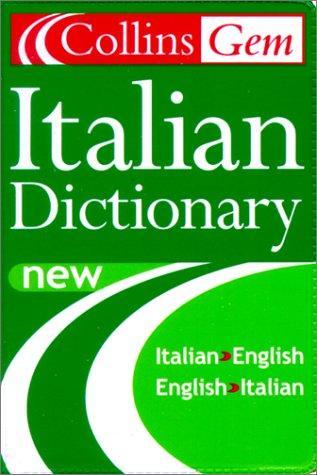 Collins Gem Itlalian Dictionar by Collins