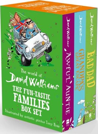 The World of David Walliams: Fun-Tastic Families Box Set by David Walliams