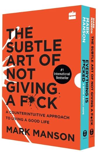 Mark Manson Boxset (Everything is F*cked + Subtle Art of Not Giving a F*ck) by Mark Manson
