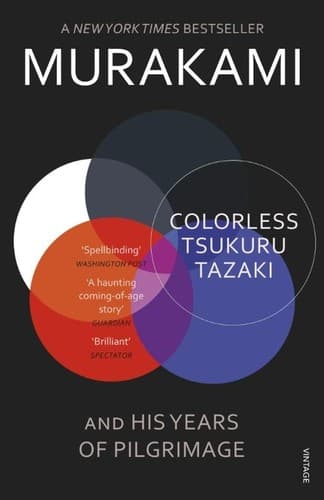 Colorless Tsukuru Tazaki by Haruki Murakami