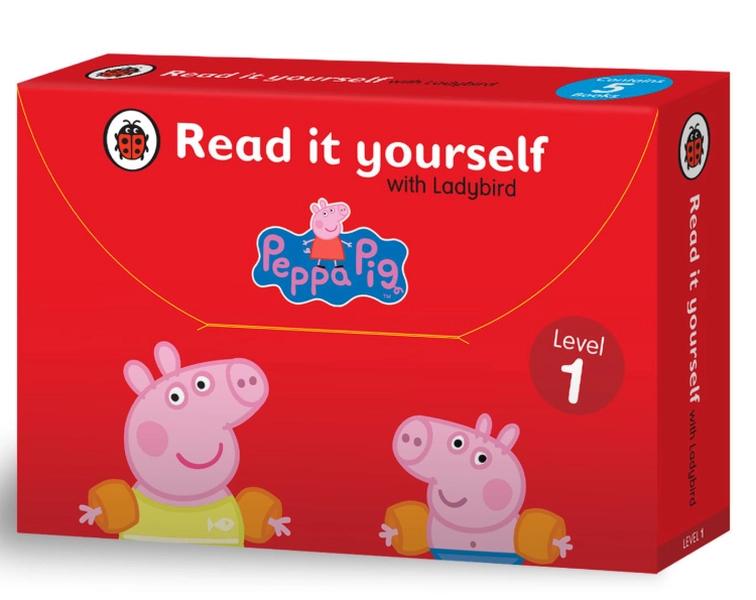 Peppa Pig Read It Yourself Tuck Box (Level 1) by Ladybird Books