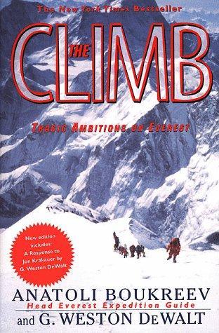 The Climb by Anatoli Boukreev, G. Weston Dewalt