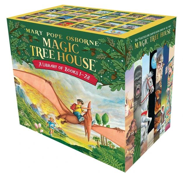 Magic Tree House Library Books 1-28 by Mary Pope Osborne