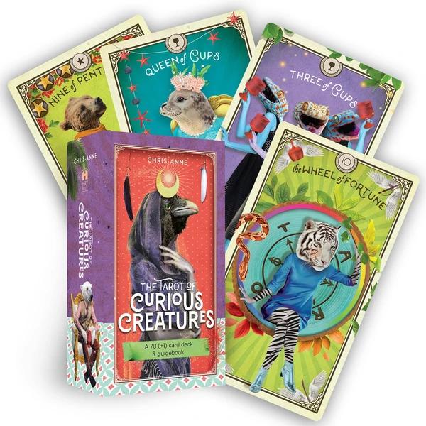 The Tarot of Curious Creatures: A 78 (+1) Card Deck and Guidebook by Chris-Anne