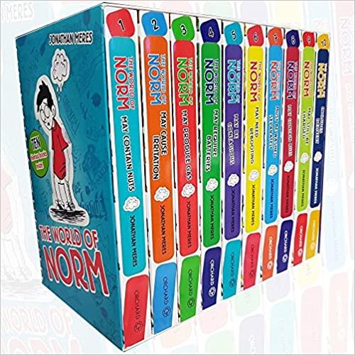 The World of Norm Collection 10 Books Set by Jonathan Meres