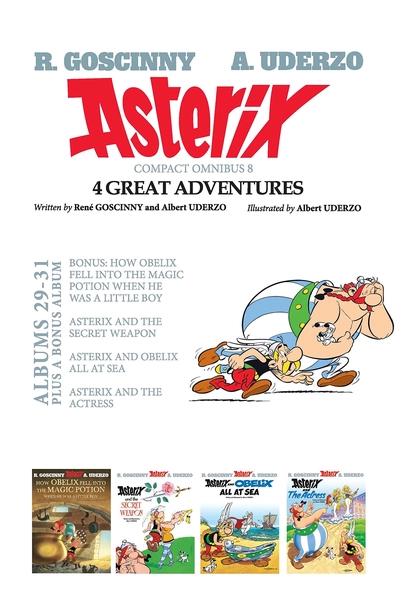 ASTERIX COMPACT OMNIBUS 8 (HB) by G.Goscinny, A. Uderzo