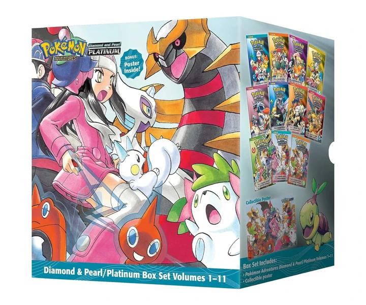 Pokemon Adventures: Diamond And Pearl/Platinum Box Set Vol. 1-11 by Hidenori Kusaka