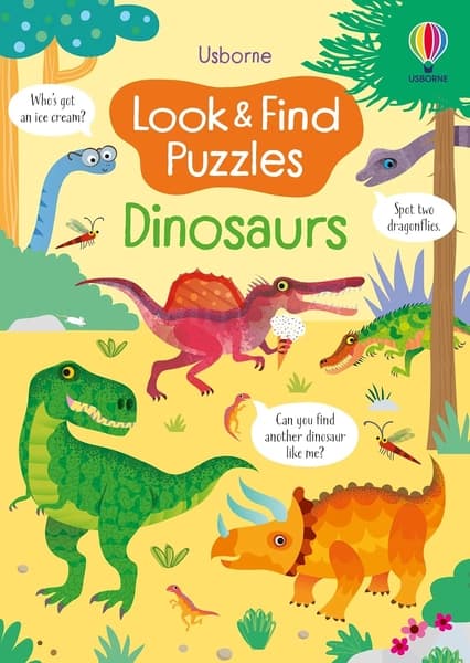 Look and Find Puzzles: Dinosaurs by Usborne Publishing