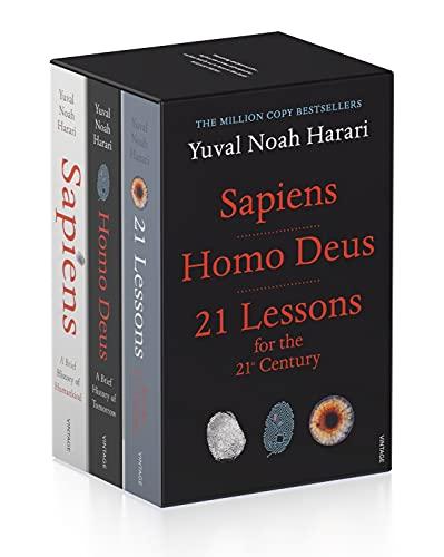 Yuval Noah Harari Box Set (Sapiens, Homo Deus, 21 Lessons for 21st Century) by Yuval Noah Harari