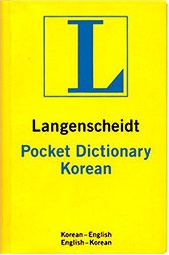 Korean Pocket Dictionary by Langenscheidt