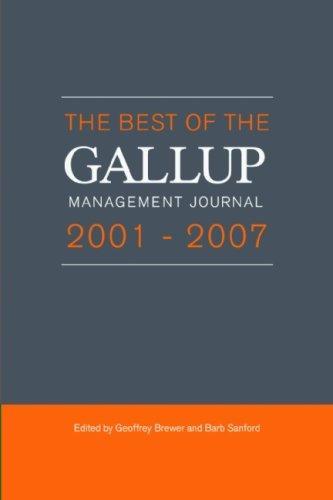 The best of the Gallup management journal 2001-2007 by Geoffrey Brewer