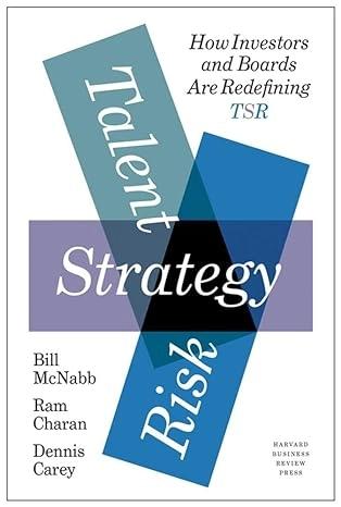 Talent, Strategy, Risk: How Investors and Boards Are Redefining TSR by Bill McNabb