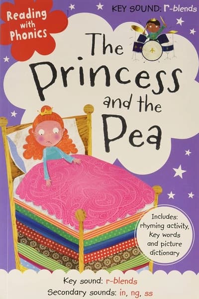 Reading with Phonics The Princess and the Pea by Rosie Greening