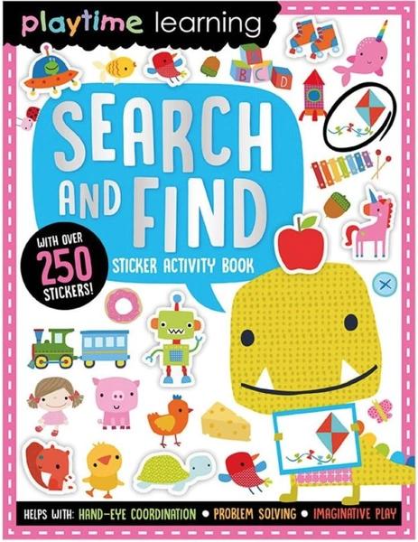PLAYTIME LEARNING SEARCH AND FIND by Booktopus