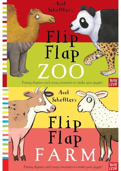 Axel Schffler's Flip Flap:Zoo/Farm (Set of 2 Books) by Axel Scheffler