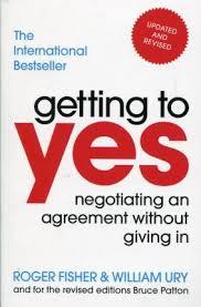 Getting to yes by William Ury, Roger Fisher