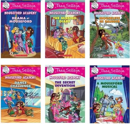 Thea Stilton Mouseford Academy - Set of 6 books by Thea Stilton