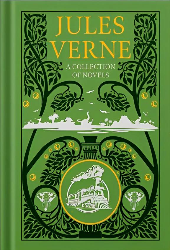 Jules Verne:A Collection Of Novels (Leather Bound) by Jules Verne