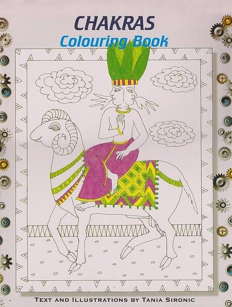 Chakras Colouring book by Tania Sironic