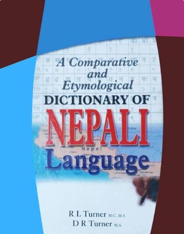 A Comparative and Etymological Nepali Language by Rl Turner