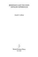 Resistance and the State by David N. Gellner