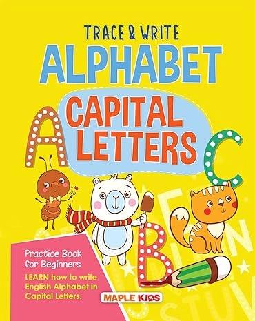 Alphabet Capital Letters by Maple Press