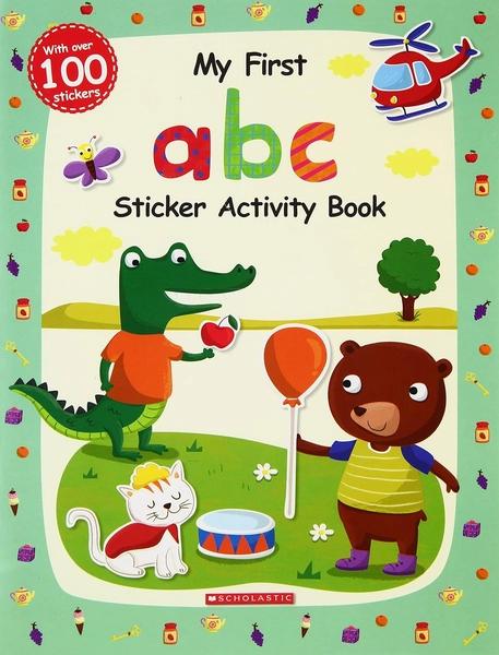 My first abc sticker activity book by Scholastic