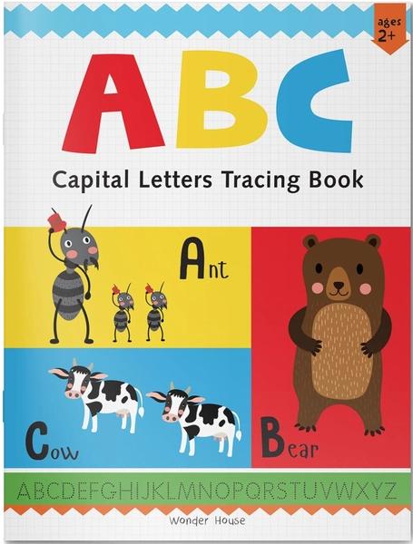 Preschool Activity Book – ABC Capital Letters Tracing for Kids by Wonder House Books