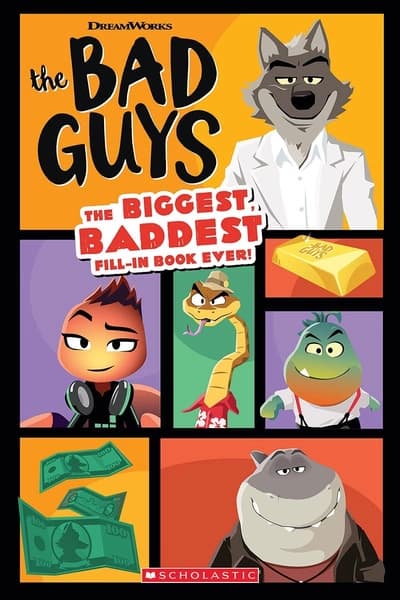 The Bad Guys Movie: The Biggest, Baddest Fill-In Book Ever! by Terrance Crawford