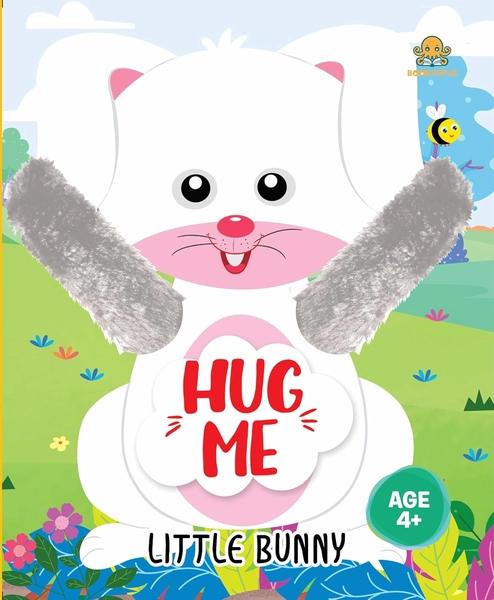 Booktopus Hug Me Hand Puppet Board Book - Little Bunny Interactive Bedtime Story with Soft Arms by Booktopus