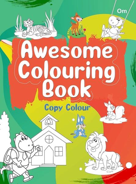 Awesome Colouring Book by Om Books Editorial Stories