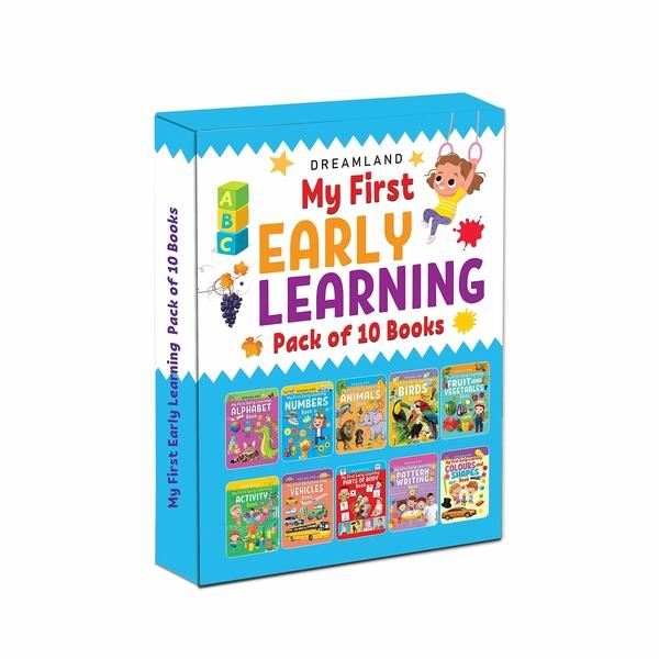 My First Early Learning - Pack Of 10 Books by Dreamland