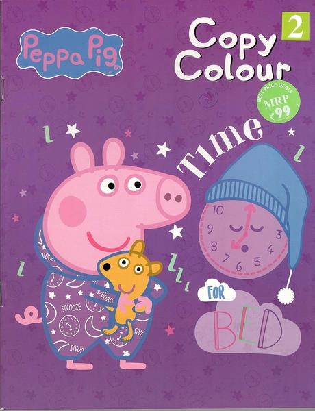Peppa pig Copy Colour Bhag-2 by Dream Kids Words