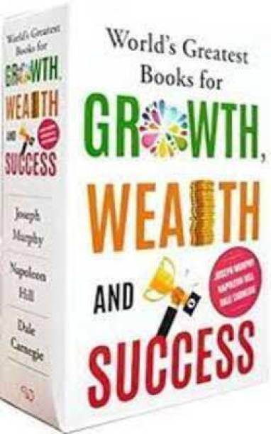 WORLD'S GREATEST BOOKS FOR GROWTH, WEALTH AND SUCCESS by Dale Carnegie, Napoleon Hill, Joseph Murphy