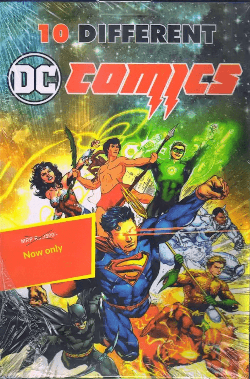 DC COMICS 10 DIFFERENT TITLES SET by Dc Comics