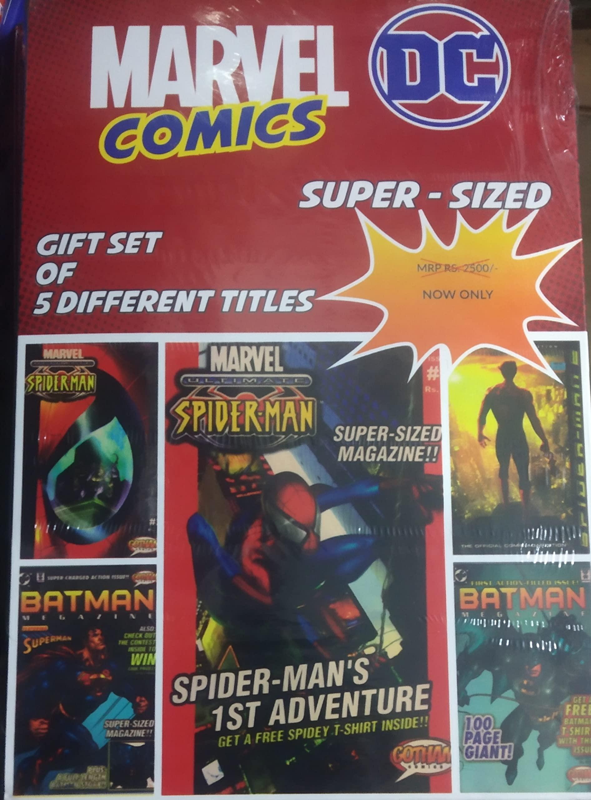 Super-Sized MARVEL DC COMICS (5 Title Set) by Gotham Comics
