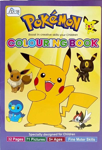 Pokemon Colouring Book by Dhoju