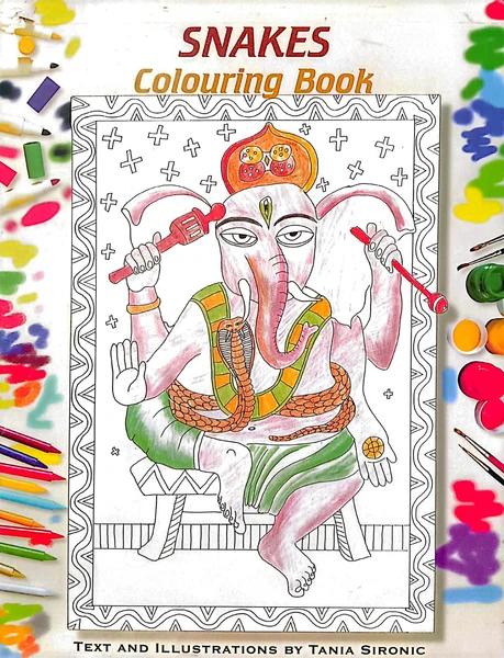 Snakes Colouring Book by Unassigned