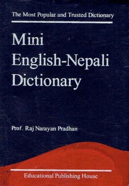 Mini English-Nepali Dictionary by Raj Narayan Pradhan