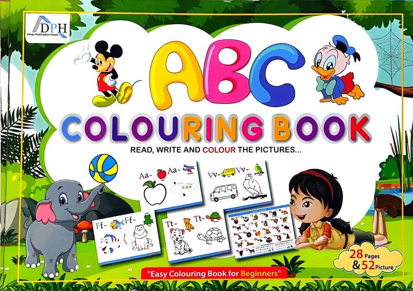 ABC colouring book DPH by Dhoju