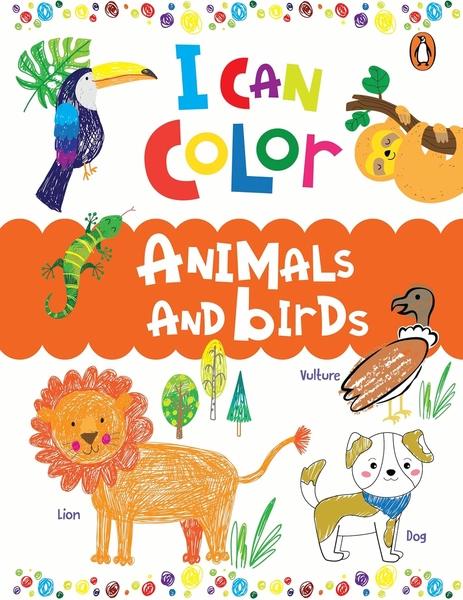 I Can Color: Animals and Birds by Penguin Books