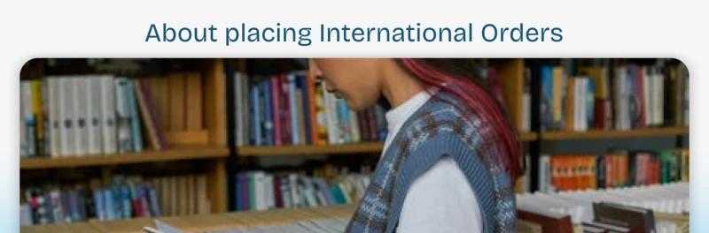 How to Place International Orders at Books Mandala image